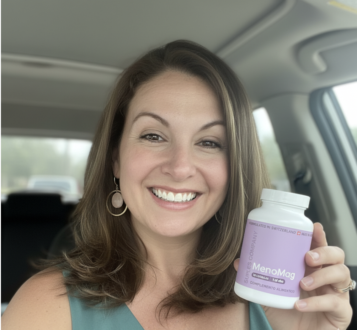 MenoMag - Fórmula Científica con Magnesio + B6